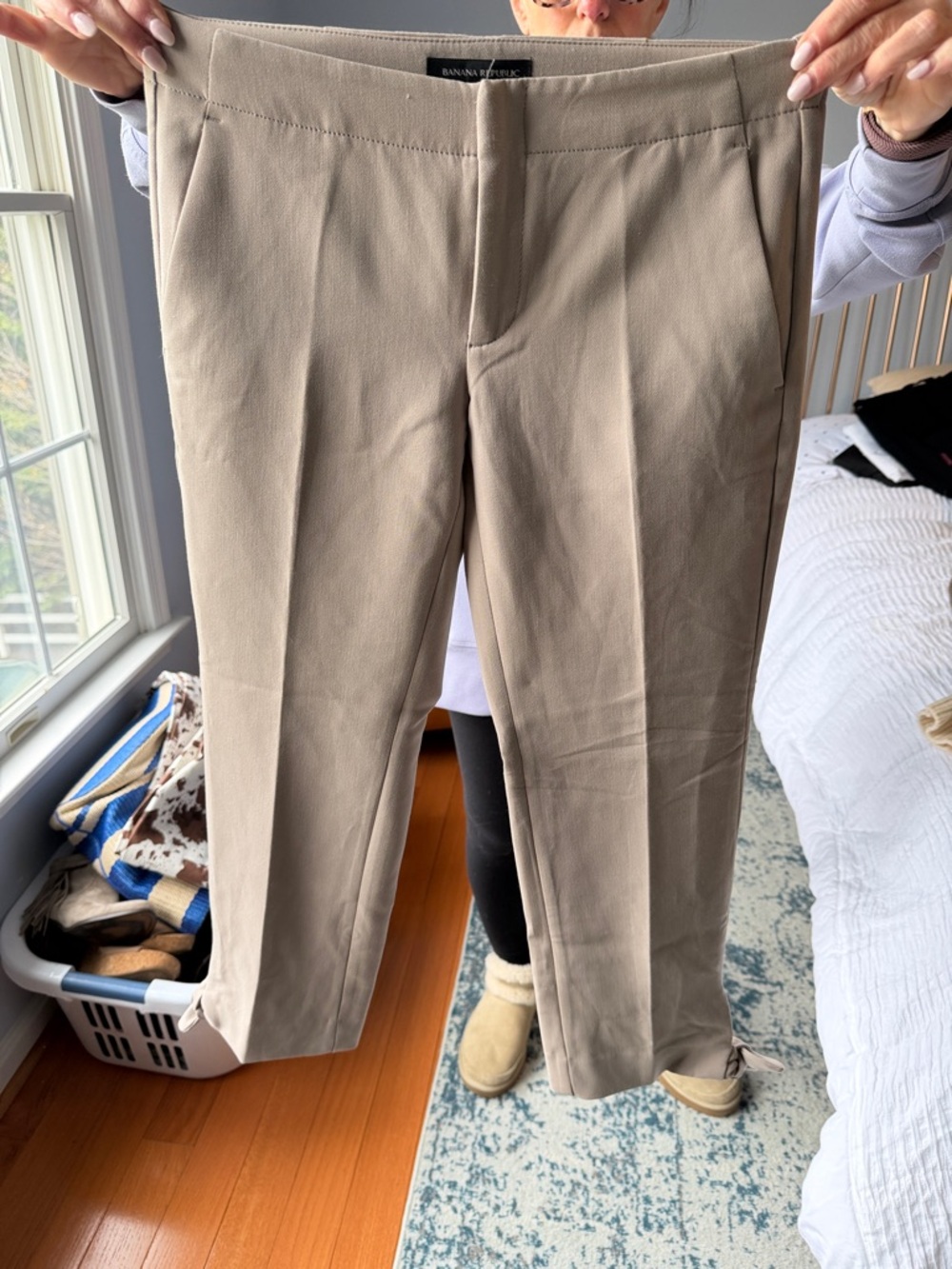 Banana Republic Men’s Dress Pants in Taupe Beige